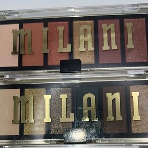 Milani Burning Desire and Outlaw Grove Eyeshadows